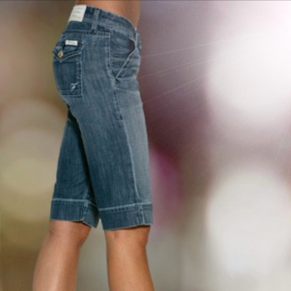 Fidelity Denim “Honey Suckle” Shorts - Picture 1 of 9